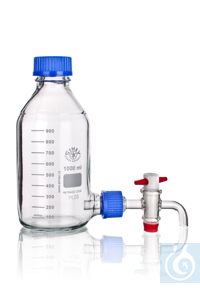 Aspirator bottle with GL 32 outlet, 10000 ml, dim. Ø 227 x H 416, with GL 45 neck, supplied with...